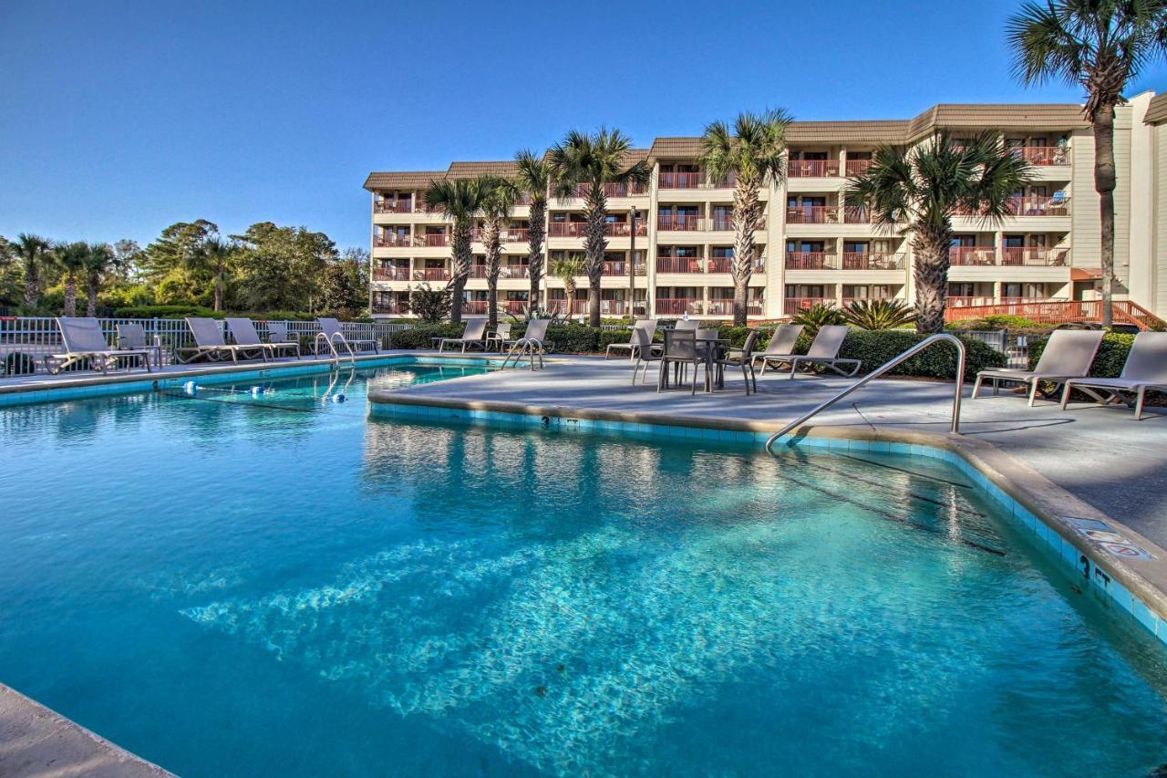 Coastal Condo With Balcony And Luxe Resort Amenities! Хилтон-Хед-Айленд Экстерьер фото
